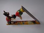 Oude blikken T.P.S. Rabbit and Bear Playing with Ball, Japan, Ophalen of Verzenden, Gebruikt