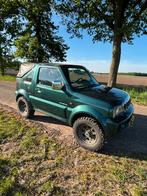 Suzuki Jimny 1.3 Cabrio 4WD 2000 Groen, Auto's, Beige, 4 cilinders, 4 stoelen, Bedrijf