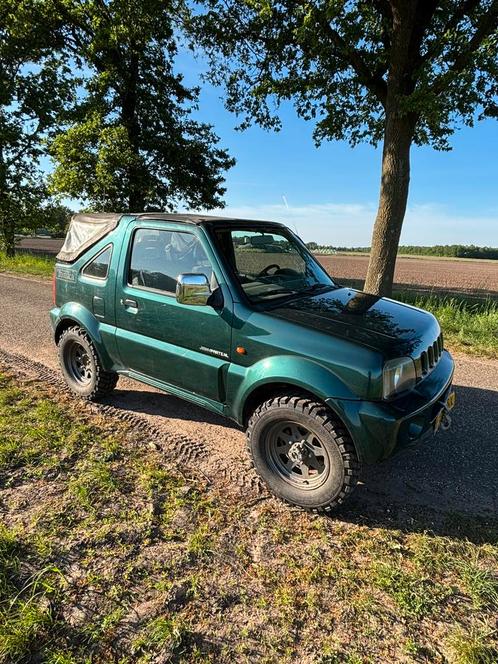 Suzuki Jimny 1.3 Cabrio 4WD 2000 Groen, Auto's, Suzuki, Bedrijf, Jimny, 4x4, Airbags, Elektrische buitenspiegels, Radio, Benzine