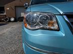 CHRYSLER GRAND VOYAGER 3.8 V6 LIMITED ANDROID/APPLE-CARPLAY, Auto's, Chrysler, Grand Voyager, Blauw, 7 stoelen, Leder