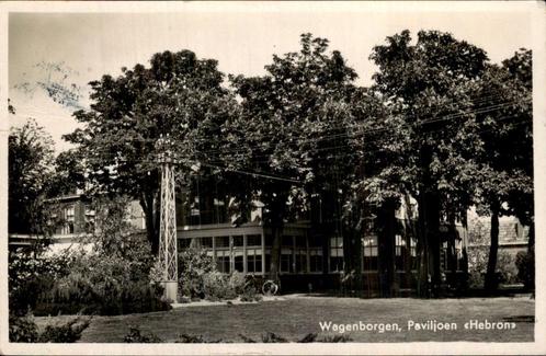 Wagenborgen Paviljoen Hebron, Verzamelen, Ansichtkaarten | Nederland, Gelopen, Groningen, Voor 1920, Ophalen of Verzenden