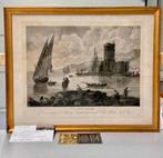 Claude Joseph Vernet (1714-1789) La Mer Calme Engraving ART, Antiek en Kunst, Kunst | Etsen en Gravures, Ophalen of Verzenden
