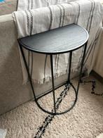 Stijlvol zwart bijzettafeltje, Huis en Inrichting, Ophalen, Minder dan 45 cm, Minder dan 55 cm, Zo goed als nieuw