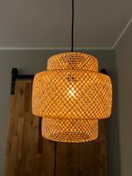 Prachtige hanglamp 26x26 met natuurlijke look, Huis en Inrichting, Lampen | Hanglampen, Ophalen of Verzenden, Zo goed als nieuw