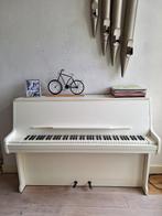 Gebruikte witte Rippen piano, Muziek en Instrumenten, Piano's, Ophalen, Gebruikt, Wit, Piano