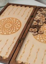 Backgammon. BordspeI., Een of twee spelers, Ophalen of Verzenden, Zo goed als nieuw