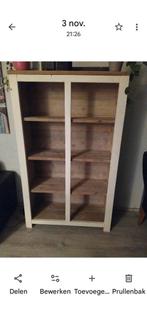 Steigerhouten kast, Ophalen, Zo goed als nieuw, 25 tot 50 cm, 150 tot 200 cm