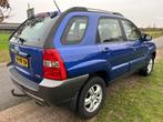 Kia Sportage 2.7 V6 Adventure 4WD heerlijke trekauto, Auto's, Kia, Automaat, Gebruikt, Zwart, Blauw