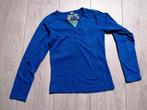 Blauw shirt.  Zo goed als nieuw.  Maat: 134/140, Verzenden, Zo goed als nieuw, Meisje, Shirt of Longsleeve