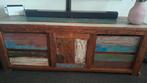 Tv kast sloophout, Ophalen, Gebruikt, 150 tot 200 cm, Minder dan 100 cm