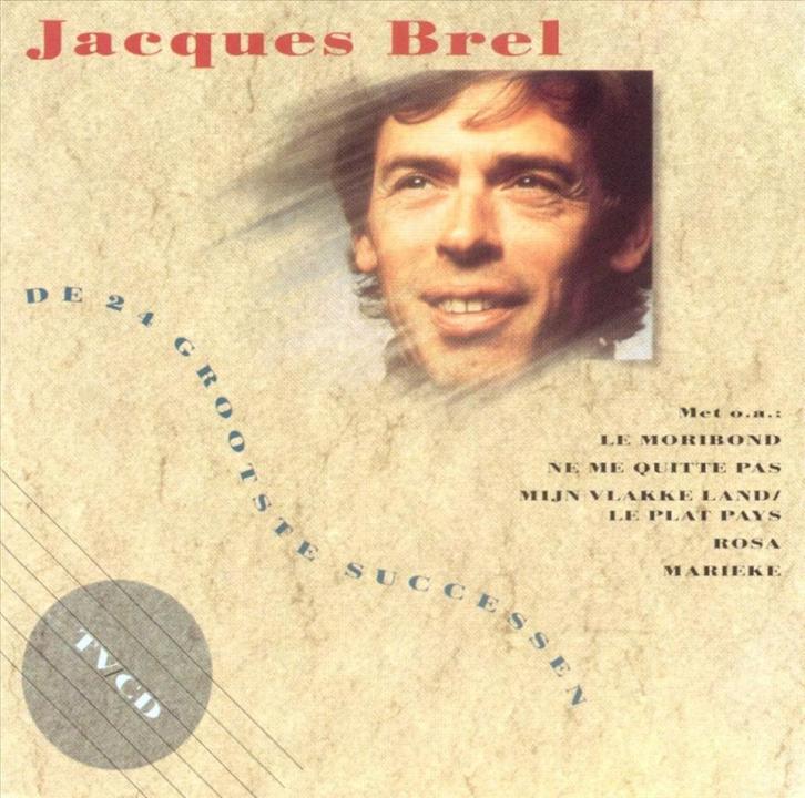 Jacques Brel CD DVD 's LP - hoeft niet in 1 koop, Cd's en Dvd's, Cd's | Pop, Zo goed als nieuw, 1960 tot 1980, Ophalen
