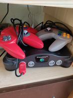 NINTENDO 64 (PAL), Spelcomputers en Games, Spelcomputers | Nintendo 64, Ophalen of Verzenden, Gebruikt, Met 2 controllers