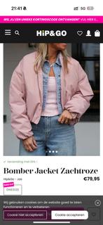 Lumina roze bomber jas jack maat M, Maat 38/40 (M), Lumina, Ophalen of Verzenden, Zo goed als nieuw