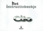 Handleiding - Instructieboekje Renault Clio (1998), Auto diversen, Handleidingen en Instructieboekjes, Verzenden