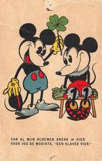 Walt Disney 4x w.o. Donald Duck en Mickey Mouse 1932, Verzamelen, Ansichtkaarten | Themakaarten, Gelopen, Overige thema's, Verzenden