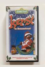 KERST IN SESAMSTRAAT (VHS), Cd's en Dvd's, VHS | Kinderen en Jeugd, Alle leeftijden, Ophalen of Verzenden, Zo goed als nieuw