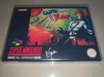 Earthworm Jim SNES Game Case, Verzenden, Zo goed als nieuw