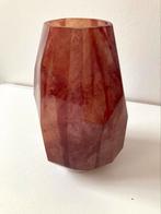 Gemêleerd roze vaasje van glas, Overige kleuren, Ophalen of Verzenden, Minder dan 50 cm, Glas