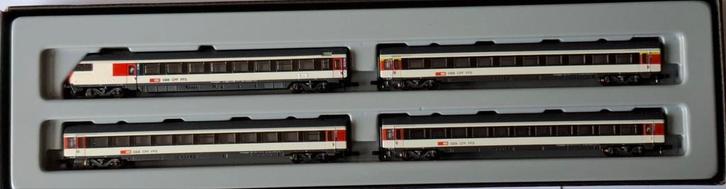 Marklin Z 87456 SBB Set Zwitserse sneltreinrijtuigen NIEUW., Hobby en Vrije tijd, Modeltreinen | Overige schalen, Nieuw, Wagon