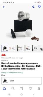 2 rvs Illy koffie capsules!, Ophalen of Verzenden, Zo goed als nieuw