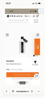 Baobab platinum refill 1 liter!, Ophalen of Verzenden, Nieuw, Overige materialen, Minder dan 25 cm