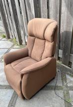 Sta op stoel - bruin stoffen, Ophalen, Gebruikt, Minder dan 75 cm, Stof