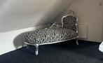 Sofa met dierenprint stof bekleding, Ophalen, Zo goed als nieuw, Stof
