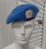 VN baret maat 60, Ophalen of Verzenden, Landmacht, Nederland, Helm of Baret