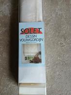 Nieuw vouwgordijn., Huis en Inrichting, Stoffering | Gordijnen en Lamellen, Ophalen, 100 tot 150 cm, Zo goed als nieuw, Crème