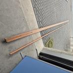 4x 5 meter NIEUWE roodkoperen buis 22 MM voor gas of water, Doe-het-zelf en Verbouw, Buizen en Afvoer, Pvc, Overige typen, Nieuw