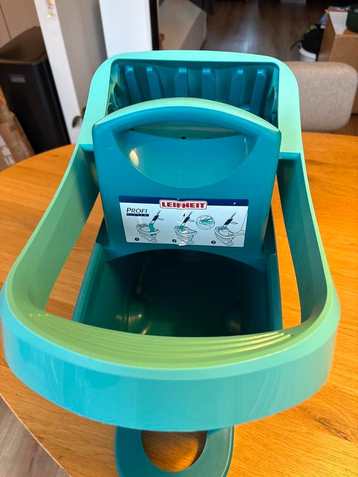 Leifheit Trapemmer - Handig voor Schoonmaken!, Huis en Inrichting, Emmers, Zo goed als nieuw, Kunststof, Met handgreep, Ophalen of Verzenden