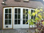 grote achterpui / tuindeuren / kozijn met boogvorm i.z.g.st., Ophalen, Gebruikt, Buitendeur, Glas