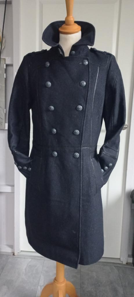 Jas Maura by Claudia Sträter mt 38, Kleding | Dames, Jassen | Winter, Zo goed als nieuw, Maat 38/40 (M), Blauw, Ophalen of Verzenden