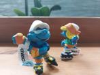 Inlineskater smurf en smurfin 20442 & 20443 De Smurfen, Verzamelen, Smurfen, Ophalen of Verzenden