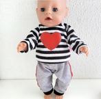 Baby Born kleertjes 2 delige set Jongen Babyborn.

Excl.pop, Kinderen en Baby's, Speelgoed | Poppen, Ophalen of Verzenden, Zo goed als nieuw