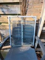 vintage zinken pannendakraam, Ophalen, Gebruikt, Minder dan 80 cm, Gevelraam of Ruit