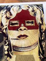 2x kunsttegel Salvador Dali, ongebruikt 10,8x10,8 cm, Antiek en Kunst, Kunst | Schilderijen | Klassiek, Ophalen of Verzenden