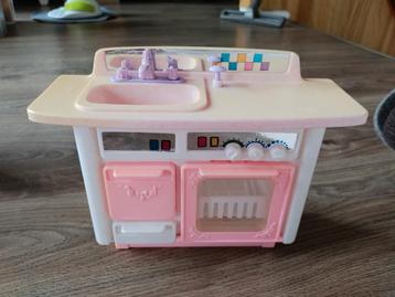 Werkende vaatwasser Barbie keuken kraan jaren 90 beschikbaar voor biedingen