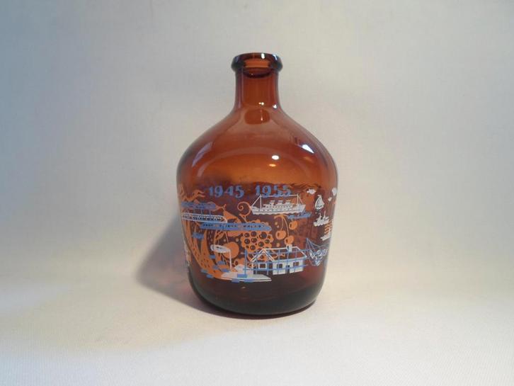 Herdenkings Fles 15 Jaar Bevrijding, Verzamelen, Militaria | Tweede Wereldoorlog, Overige soorten, Overige typen, Nederland, Ophalen of Verzenden