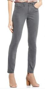 NYDJ Alina grijs/streep stretch leggingbroek mt 6 (36/S), Overige kleuren, ., Ophalen of Verzenden, Zo goed als nieuw