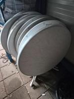 Terrastafels rond 85 cm, Tuin en Terras, Tuintafels, Ophalen, Zo goed als nieuw, Rond
