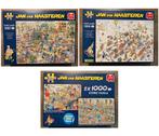 jan van Haasteren puzzels 1000 stukjes, Hobby en Vrije tijd, Denksport en Puzzels, Ophalen, 500 t/m 1500 stukjes, Zo goed als nieuw