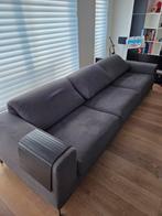 Grijze Vierpersoonsbank (3 meter breed), Huis en Inrichting, Banken | Bankstellen, Ophalen, Gebruikt, 300 cm of meer, 75 tot 100 cm