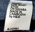 Jeans van H&M

Model: Skinny, Low Waist

Maat: 27/32, H&M, Blauw, Nieuw, Ophalen of Verzenden