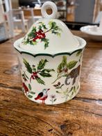Leuke opbergpot voorraad pot met kerstmotief, Ophalen of Verzenden, Zo goed als nieuw