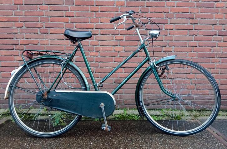 Oude Union Safari damesfiets, versnellingen, handremmen, Fietsen en Brommers, Fietsen | Oldtimers, 55 tot 59 cm, Ophalen