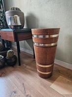 Massief eikenhout paraplubak., Ophalen, Gebruikt, Hout