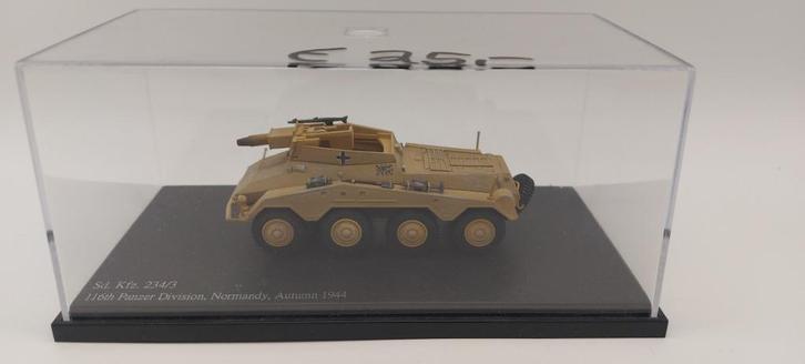 Hobbymaster Sd kfz 234/3, Hobby en Vrije tijd, Modelbouw | Auto's en Voertuigen, Nieuw, Tank, 1:50 of kleiner, Overige merken
