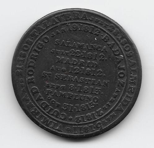 Lower Canada ½ Penny Wellington Peninsular token to Pampluno, Postzegels en Munten, Munten | Amerika, Losse munt, Noord-Amerika