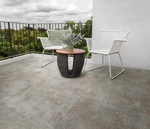 (Tegel 2) OP=OP! Geoceramica Forma Musk Decor 80x40x4, Tuin en Terras, Tegels en Klinkers, Nieuw, Terrastegels, Keramiek, 5 tot 10 m²